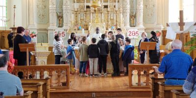 Messe du 21 avril préparée par nos jeunes – Un grand succès!